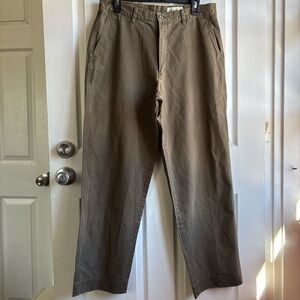 Eddie Bauer Men's Chino Khaki Pants - Size 35